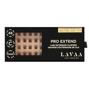 Lavaa pro extend lash extension clusters individual lashes – N1/ Natural